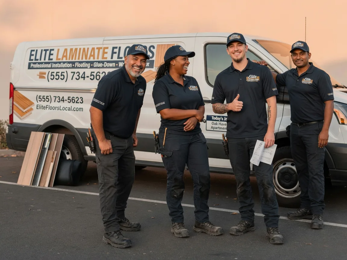 Laminate flooring installation company in Midland, VA